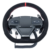 EVP.MOde Multifunction Steering Wheel with Carbon Fiber Paddles and Quick-Release Hub Adapter Kit for Can-Am Maverick R