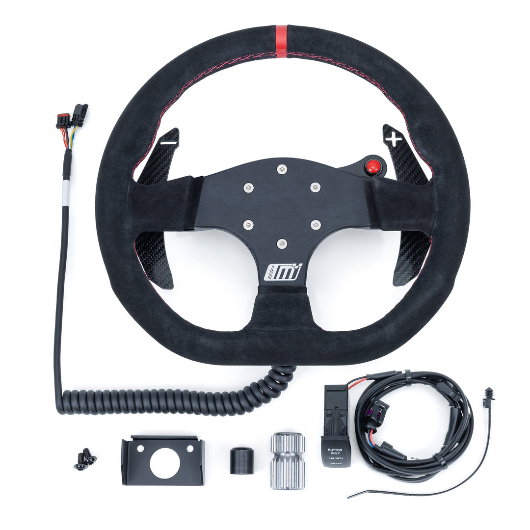 EVP.MOde Race Steering Wheel With PTT or Launch Control Buttons for Can-Am Maverick R