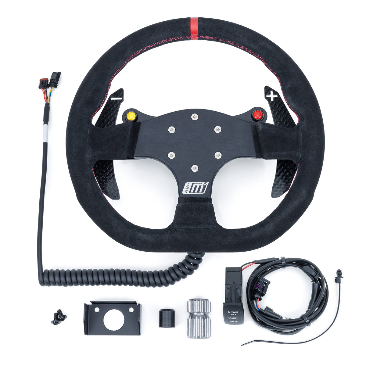 EVP.MOde Race Steering Wheel With PTT or Launch Control Buttons for Can-Am Maverick R