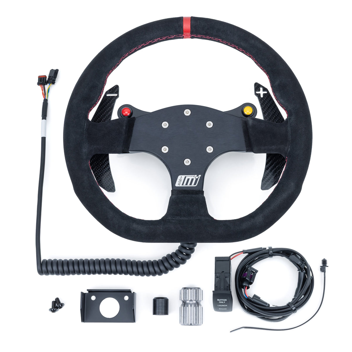EVP.MOde Race Steering Wheel With PTT or Launch Control Buttons for Can-Am Maverick R
