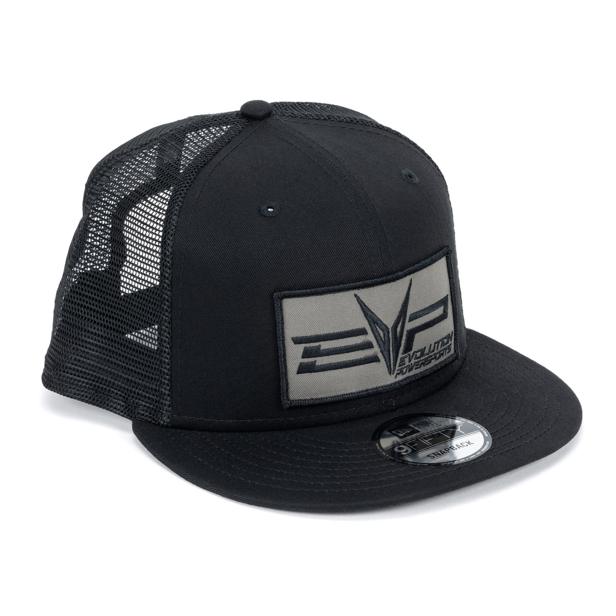 EVP Black Mesh Snapback Hats