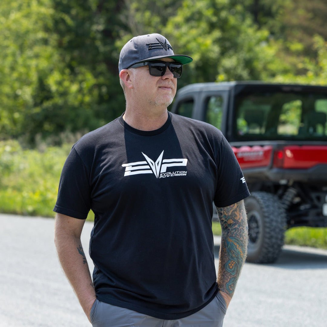 EVP Heather Gray Stealth Canvas Snapback Hat