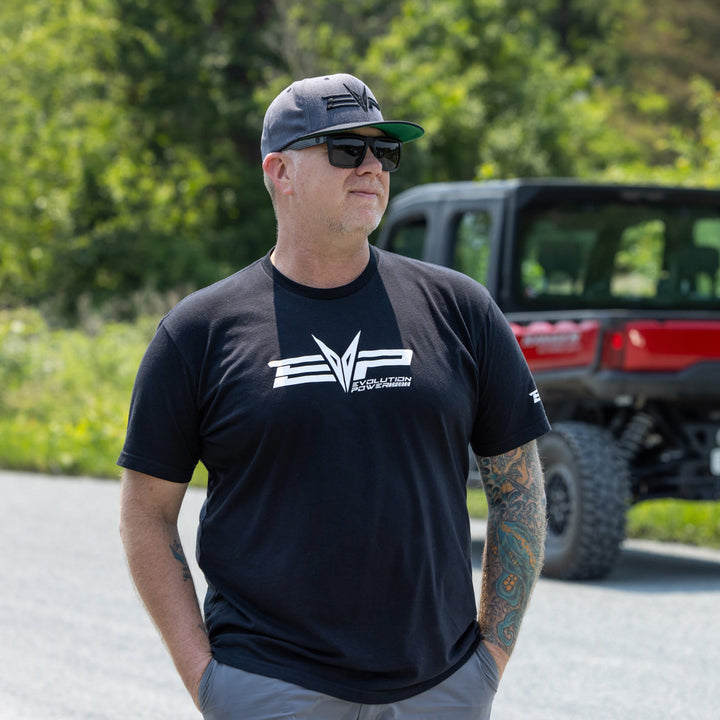 EVP Heather Gray Stealth Canvas Snapback Hat