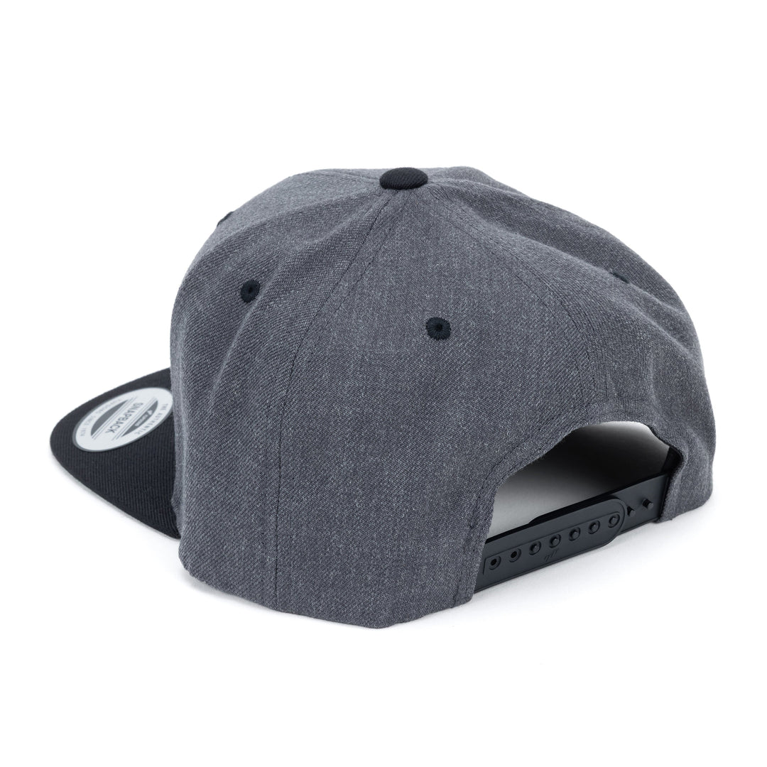 EVP Heather Gray Stealth Canvas Snapback Hat
