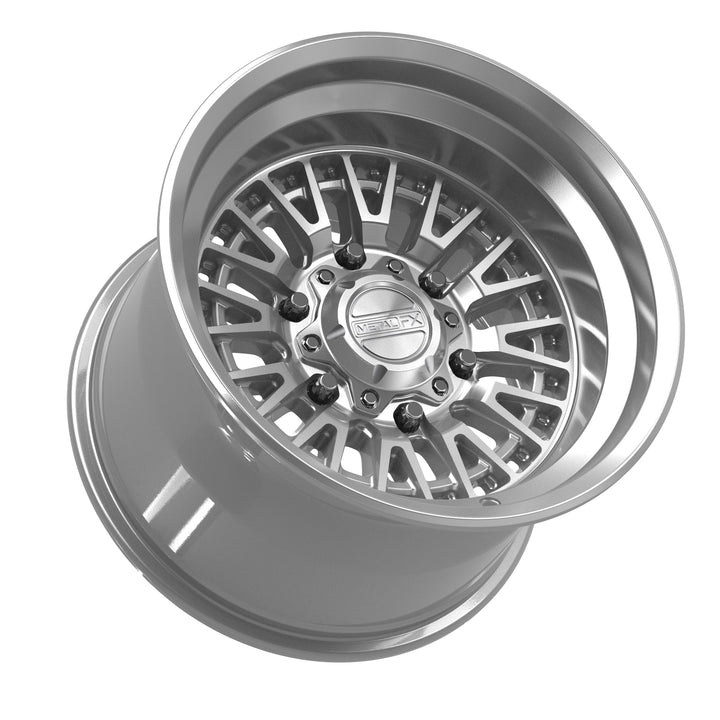 Slayer 6R Non-Beadlock | Gloss Silver Machined