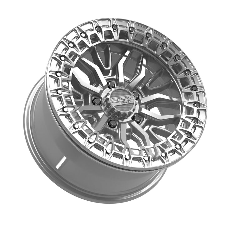 Mayhem R Beadlock | Gloss Silver Machined