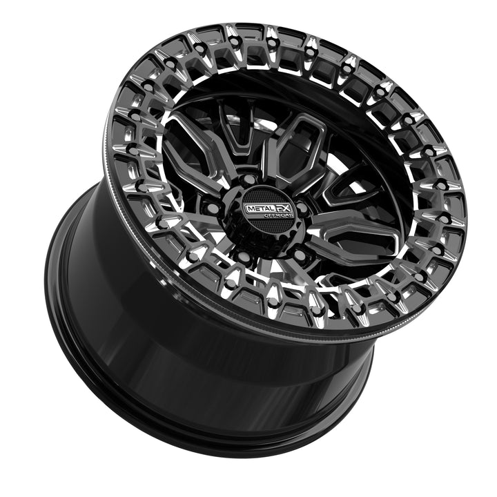 Mayhem R Beadlock | Gloss Black Contrast Cut