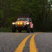 SlimLite® 6" Light Shield - SAE Driving Beam - Selective Yellow - # 5121