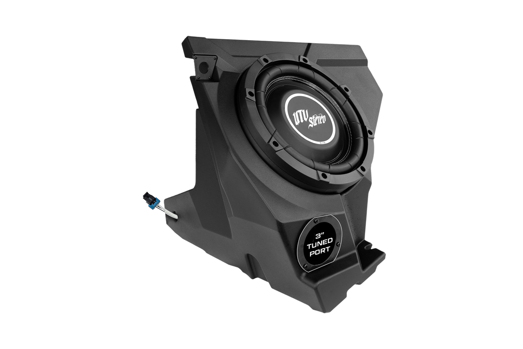 UTV Stereo subwoofer enclosure with 3 inch tuned port