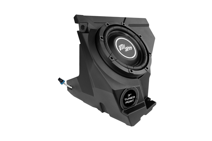 UTV Stereo subwoofer enclosure with 3 inch tuned port