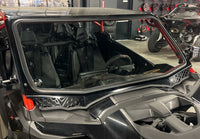 Moto Armor VOODOO MAVERICK R Full Glass Windshield Black