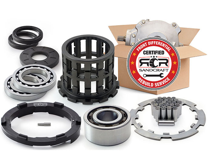 BOMBPROOF FRONT DIFFERENTIAL RE-BUILD - 2016 RZR XPTURBO
