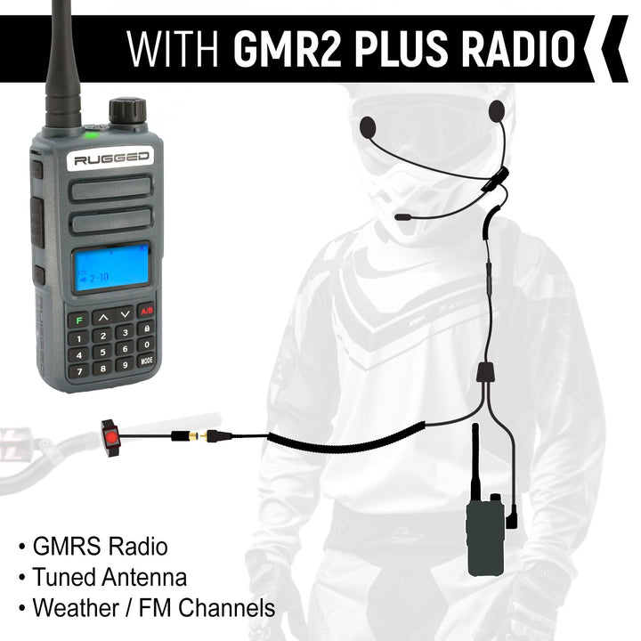 CONNECT BT2 Bluetooth Moto Kit with Radio - R1