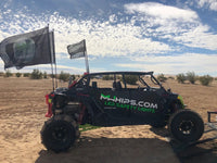 BUDGET FRIENDLY DAY WHIPS WITH BLACK FLAGS 