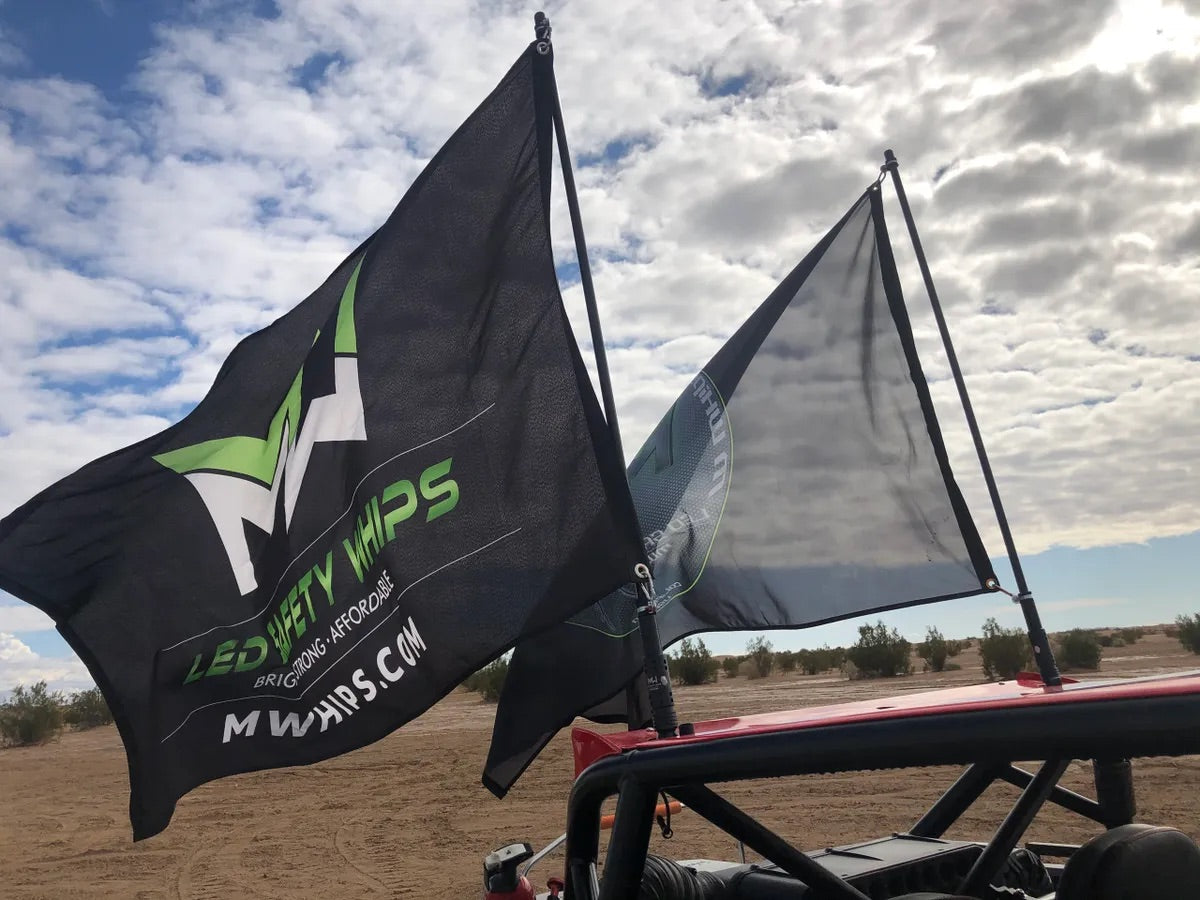 BUDGET FRIENDLY DAY WHIPS WTH FLAGS