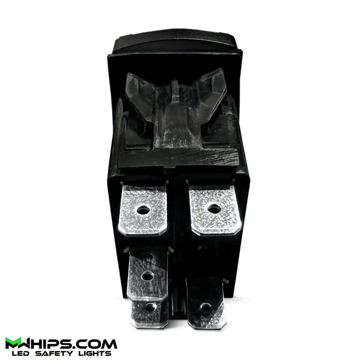 BUMPER LIGHTS - DUAL BLUE LED, 5 PIN, 20A/12V ON/OFF ROCKER SWITCH - Mwhips