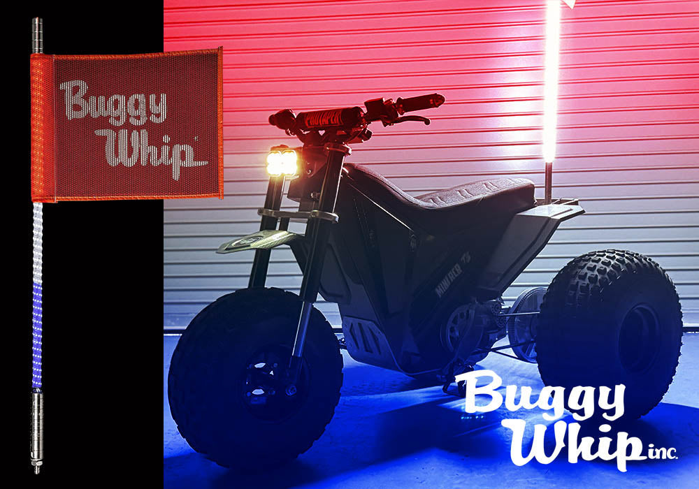 Buggy Whip Kit - WIRED Red/White/Blue