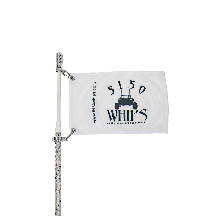 187 Platinum Chalk Line LED Whips – Pair