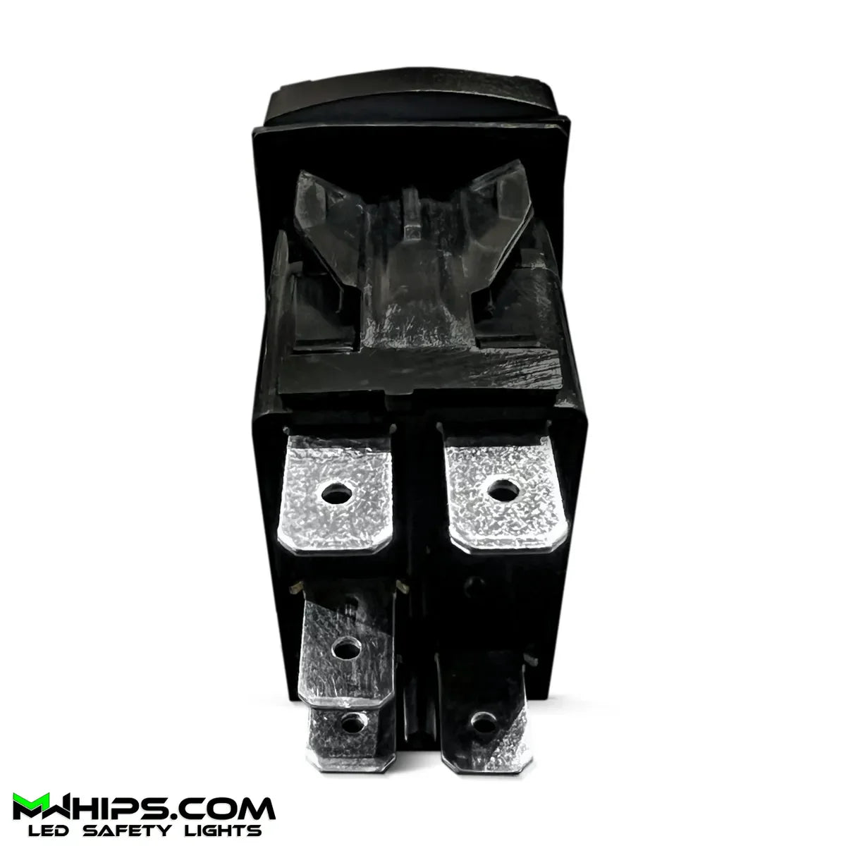 DOME LIGHT - DUAL BLUE LED, 5 PIN, 20A/12V ON/OFF ROCKER SWITCH - Mwhips