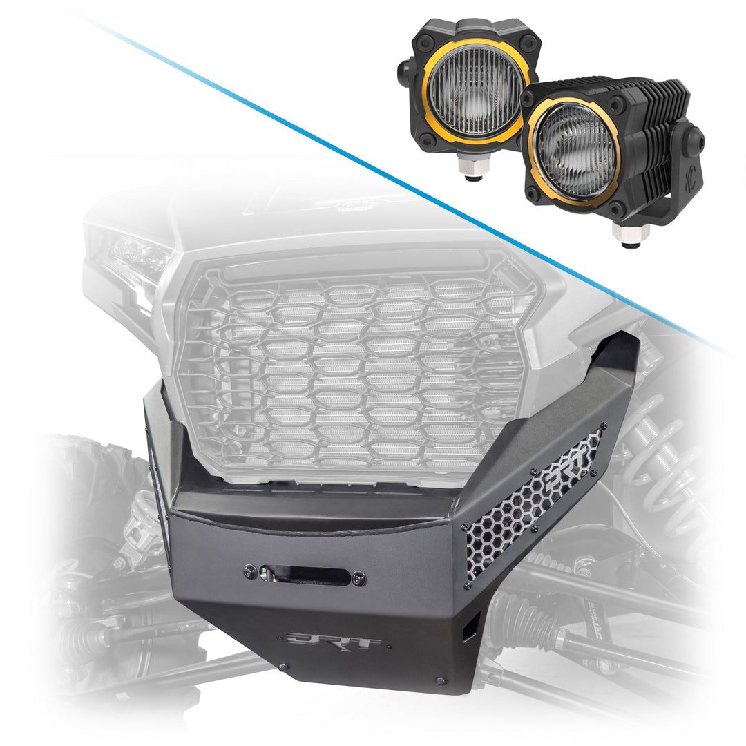 DRT Polaris RZR 2024–2025 XP 1000/4 Front Winch Bumper