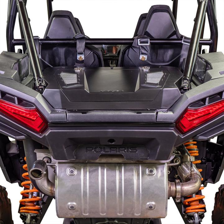 Rzr xp 1000 trunk enclosure installed
