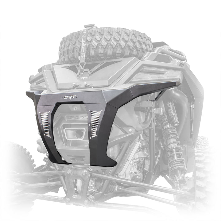 Polaris RZR Pro R rear bumper installed on 2022+ model rear end