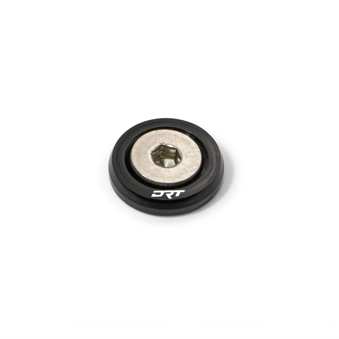 DRT fender/rock washer hardware set raw aluminum, color matched to vehicle matte raw finish
