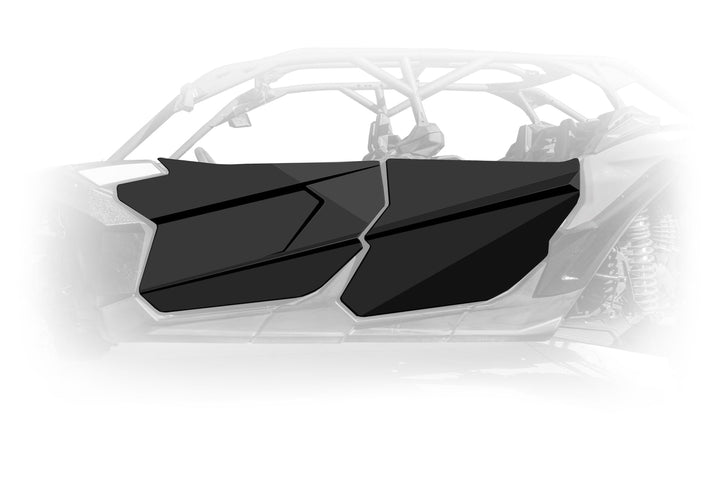 Steel framed rear doors for Maverick X3 2017+ MAX provides durability and passenger protection