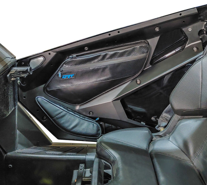 RZR Pro XP front door organizer pouches for side-by-side