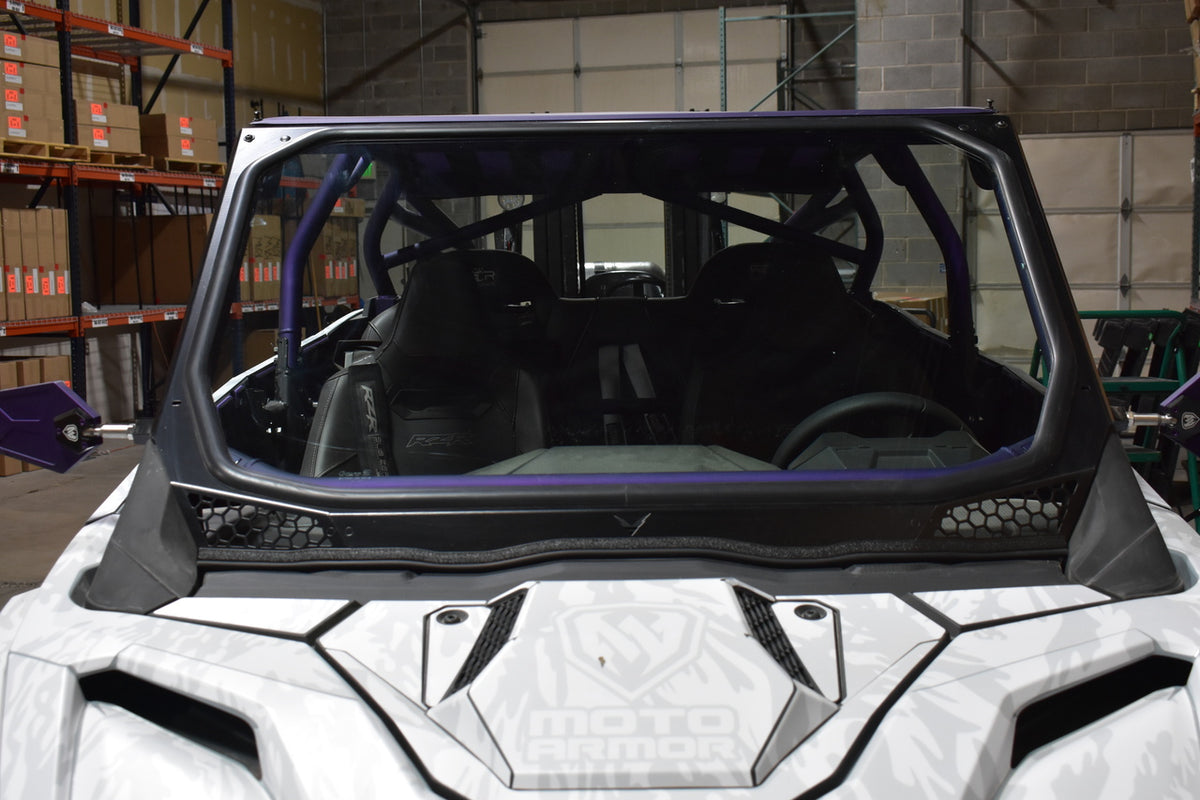 Voodoo Riders 2025+ Pro Xp/Turbo R/Pro R Full Glass Windshield (Updated)