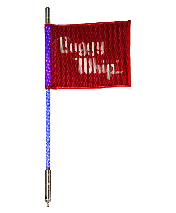 Buggy Whip 4' & 6' Bright Visibility Quick-Release LED Whip Lights