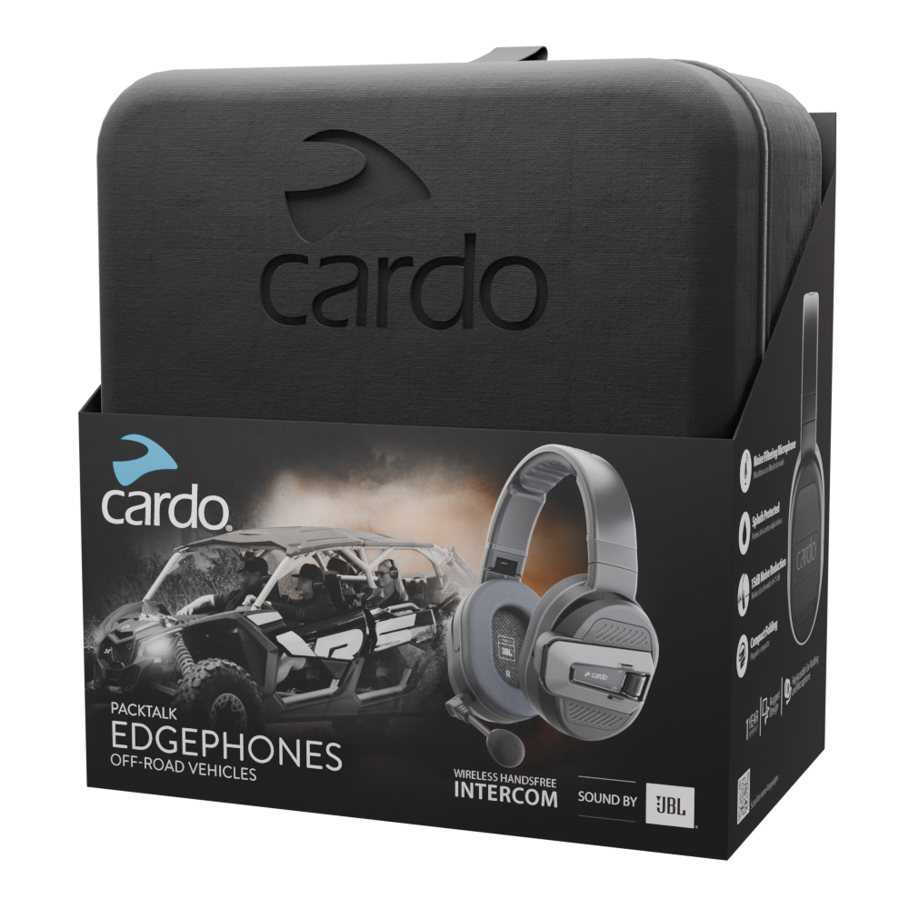 Cardo Packtalk Edgephones ORV Duo