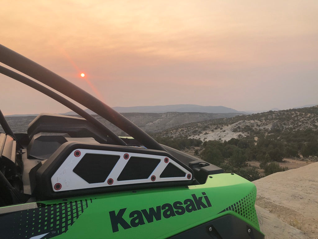 KRX 1000 Billet 'FrogSkin' Intake Covers