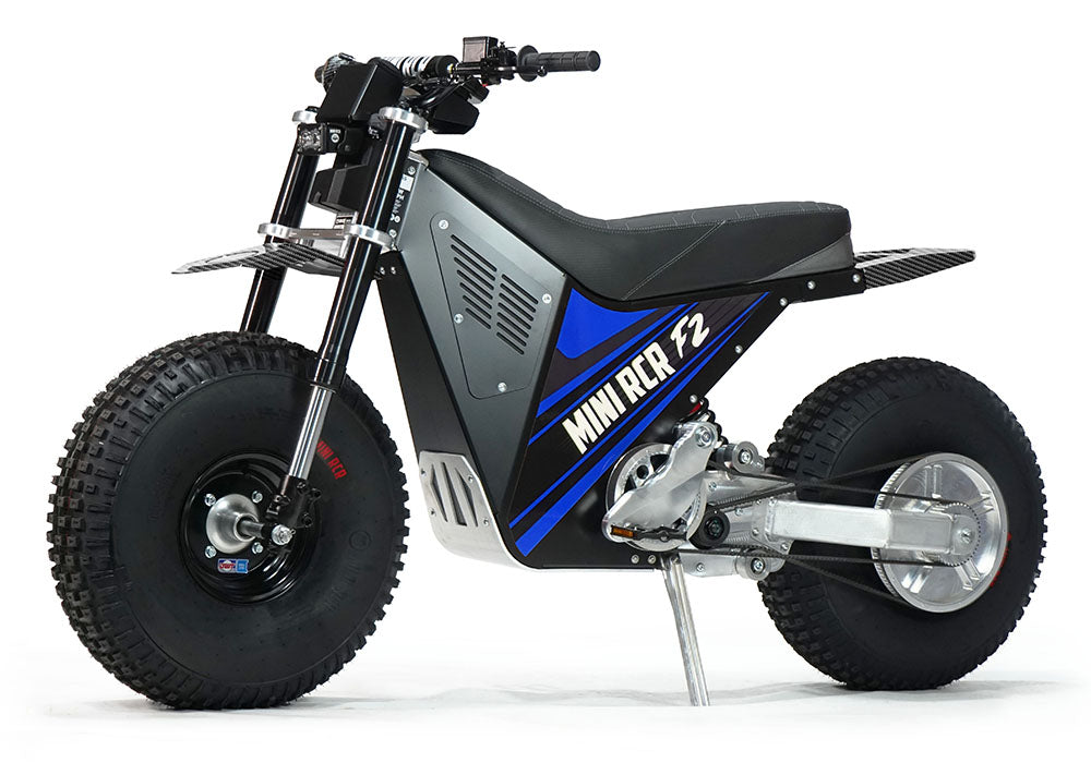 MINI RCR F2 - Blue with Black Carbon Fenders