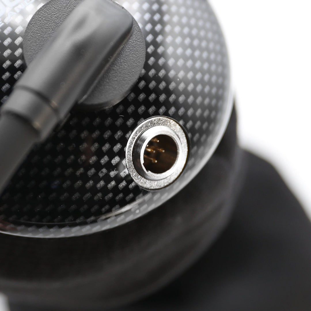 FHS Over-The-Head Fire Safety Industrial Headset - With PTT Button / For David Clark / Sigtronics / Avcomm