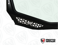 Maverick "R" Vented Glass Windshield with Wipers