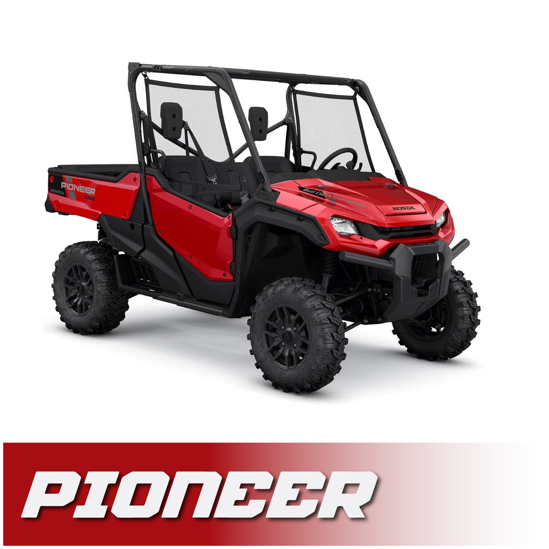 Honda Pioneer Complete Communication Kit with Bluetooth Intercom and 2-Way Radio - STX Stereo Remote Head Intercom / M1 VHF Business Band