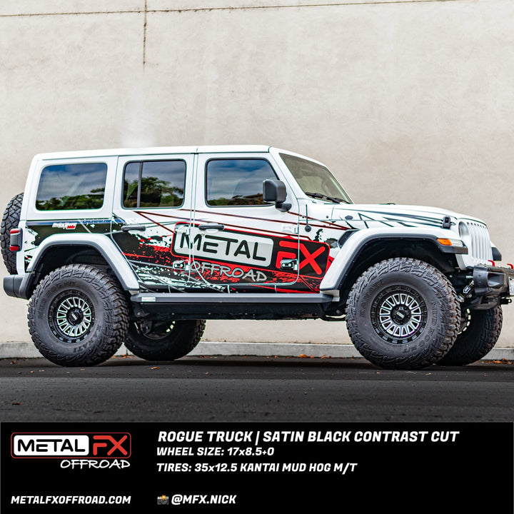 Rogue Truck | Satin Black Contrast Cut