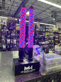 COLOR CHANGING DONKEY WHIP - Pair - Mwhips