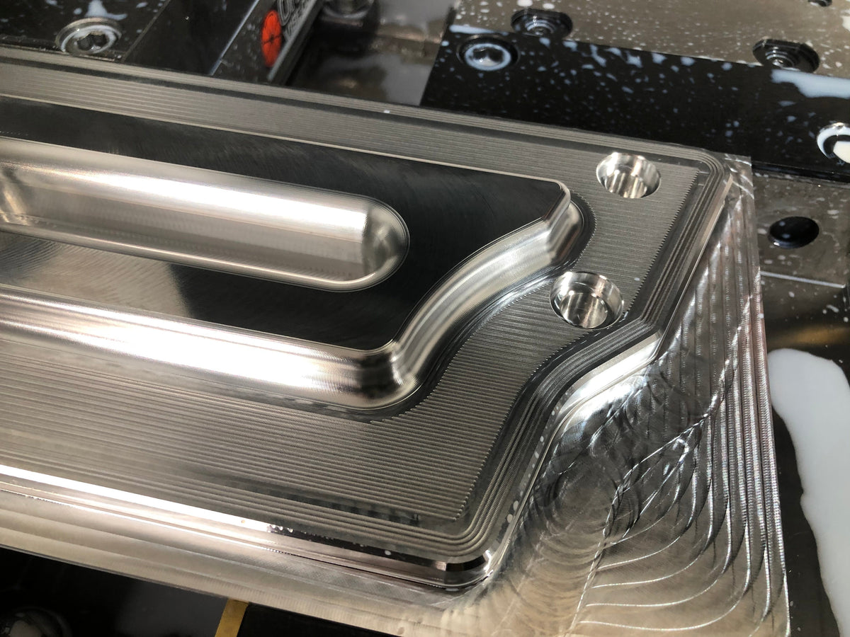 KRX 1000 Billet Winch Plate with Integrated Rope Hawse