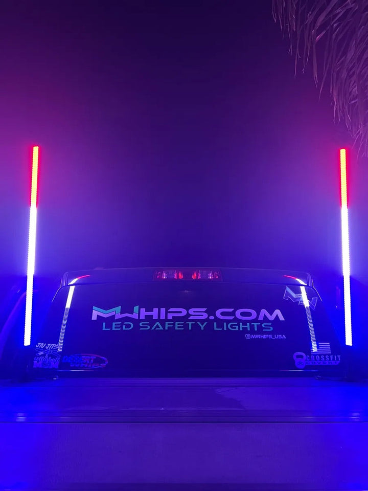 SINGLE COLOR X SERIES WHIPS