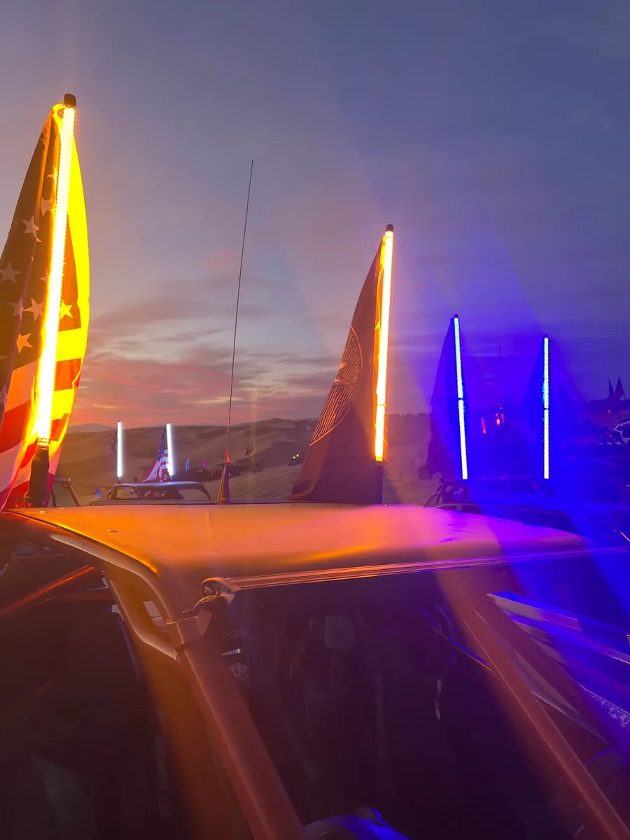 SINGLE COLOR X SERIES WHIPS