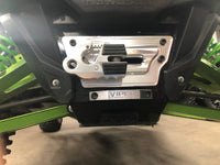 KRX 1000 Billet Winch Plate with Integrated Rope Hawse