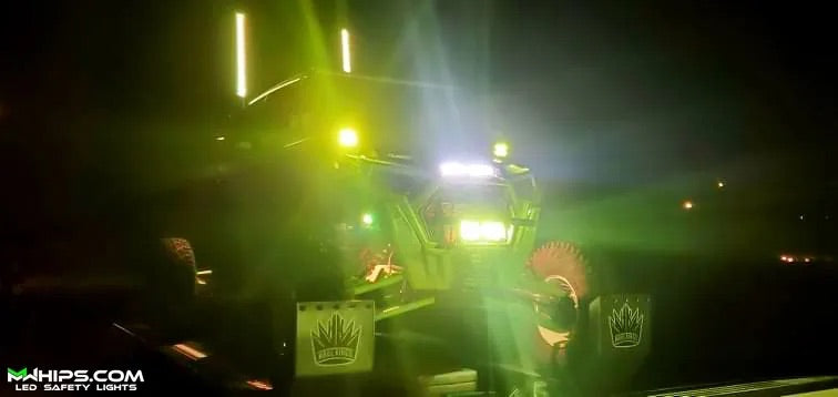 11" THIN MINI LED LIGHT BAR - (78 WATT) - AMBER