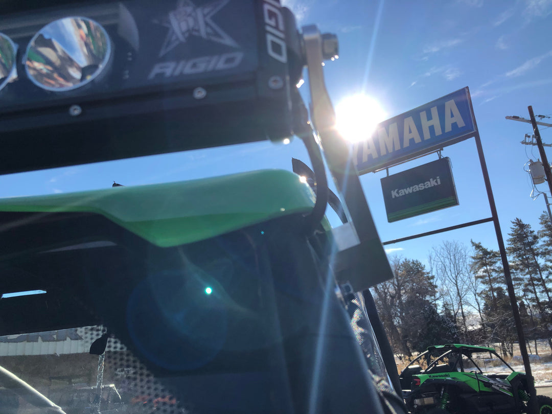 KRX 1000 Billet Light bar mount for RIGID 40" Light Bars