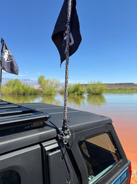 Polaris Xpedition Billet Whip Mounts / Pair