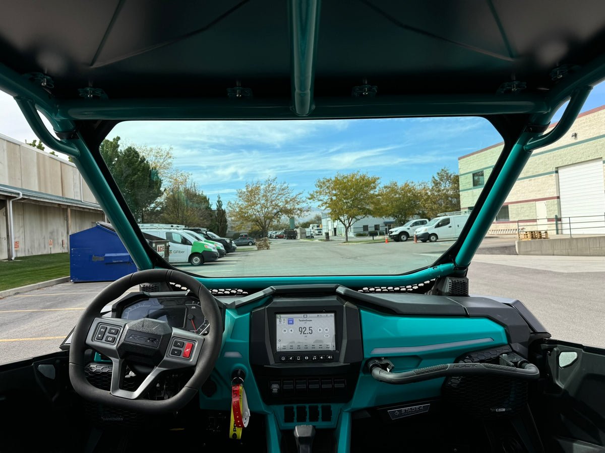 Voodoo Riders 2025+ Pro XP/Turbo R/PRO R Full Glass Windshield