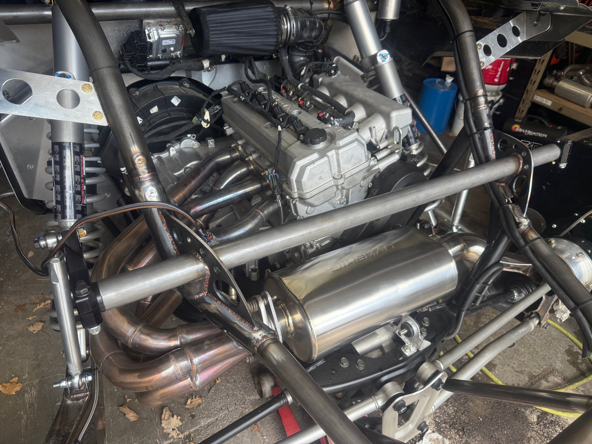 RZR Pro R Long Tube Header - SKU: 18-308