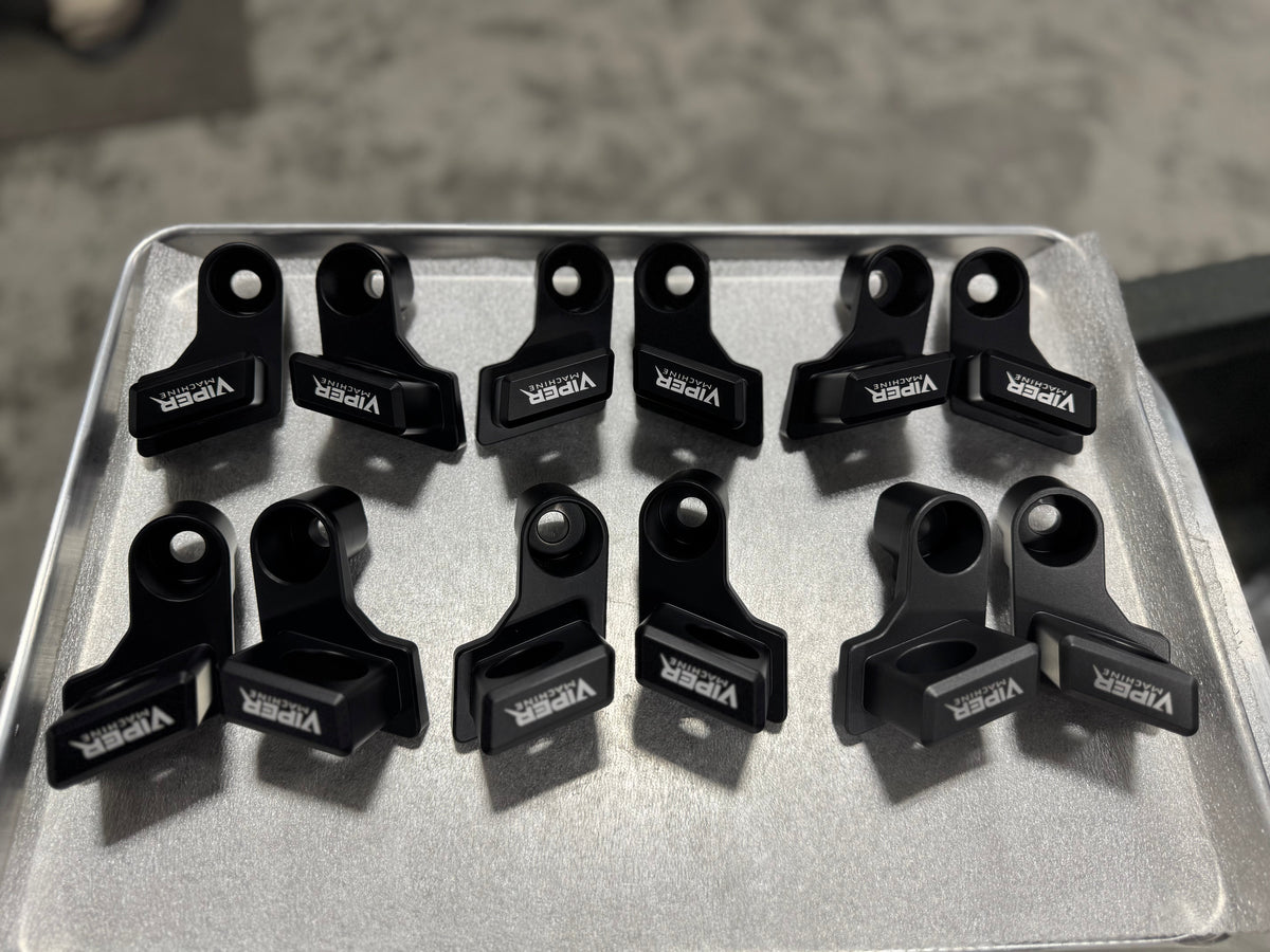 Polaris Xpedition Billet Whip Mounts / Pair