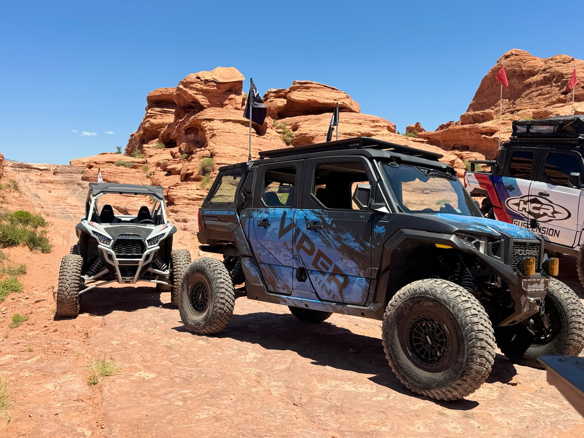 Polaris Xpedition Billet Whip Mounts / Pair